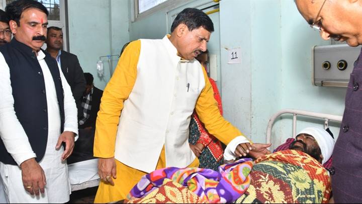 मुख्यमंत्री डॉ. मोहन यादव गुना पहुंचे